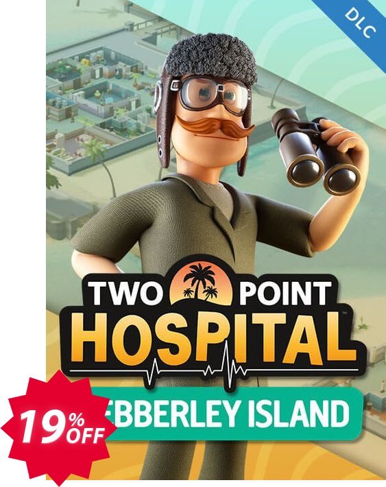 Two Point Hospital PC Pebberley Island DLC, EU  Coupon code 19% discount 
