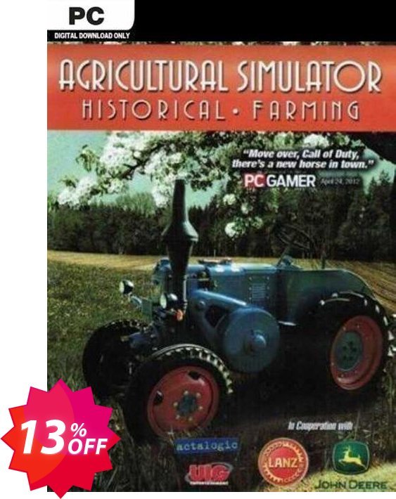 Agricultural Simulator Historical Farming PC Coupon code 13% discount 