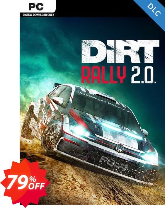 Dirt Rally 2.0 PC DLC Coupon code 79% discount 