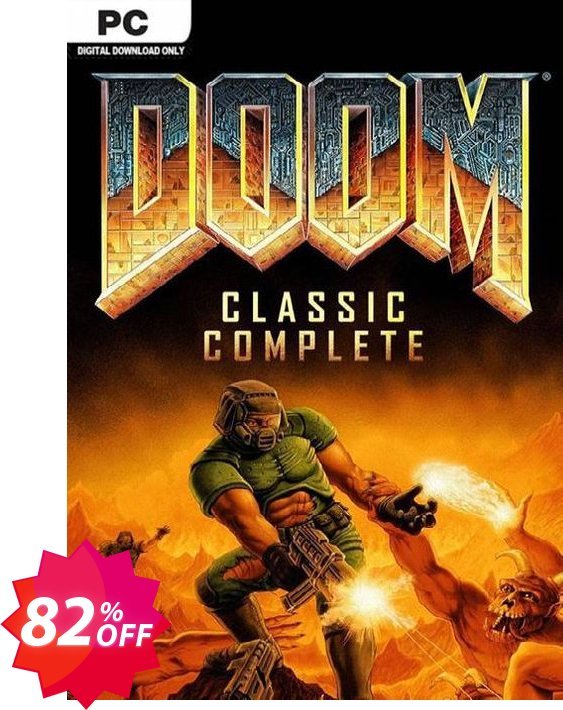DOOM Classic Complete PC Coupon code 82% discount 