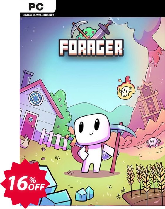 Forager PC Coupon code 16% discount 