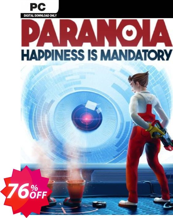 Paranoia - Happiness is Mandatory PC Coupon code 76% discount 