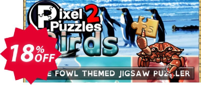 Pixel Puzzles 2 Birds PC Coupon code 18% discount 