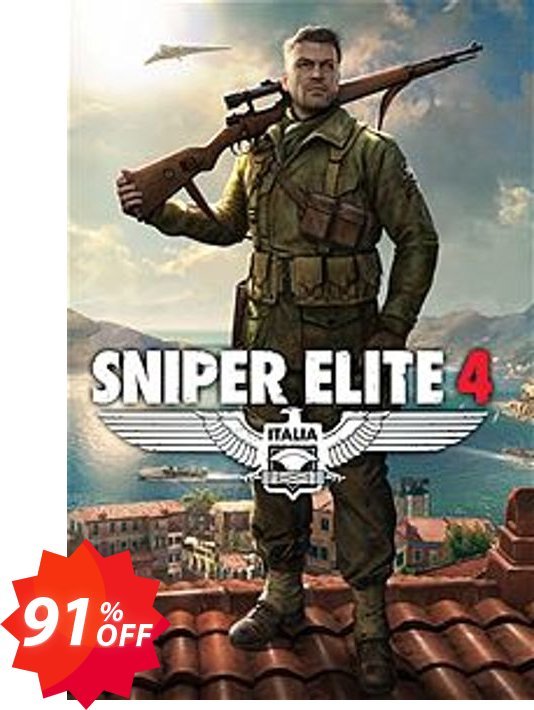Sniper Elite 4 PC Coupon code 91% discount 