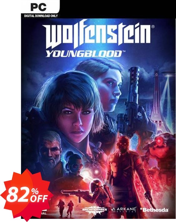 Wolfenstein: Youngblood PC Coupon code 82% discount 