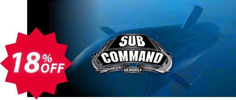 Sub Command PC Coupon code 18% discount 