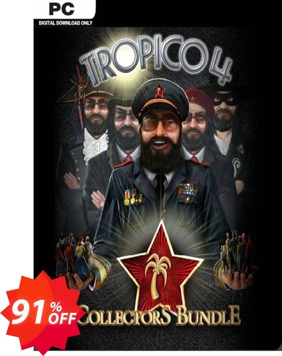 Tropico 4 Collector's Bundle PC Coupon code 91% discount 