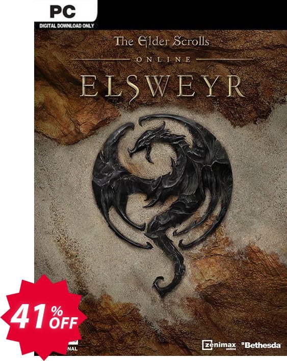 The Elder Scrolls Online - Elsweyr PC Coupon code 41% discount 