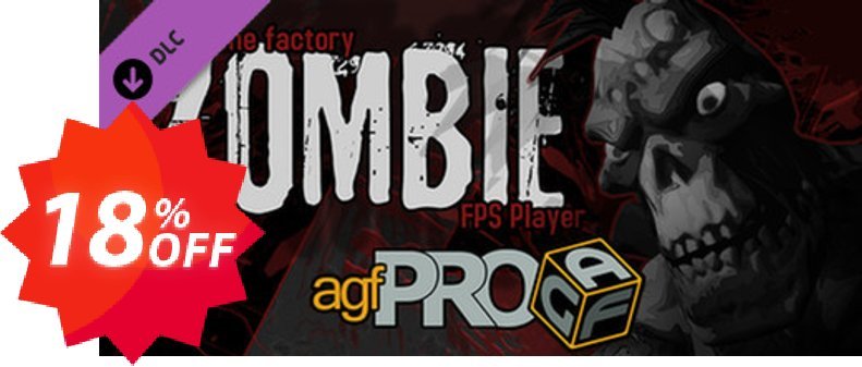 Axis Game Factory's AGFPRO Zombie FPS Player DLC PC Coupon code 18% discount 