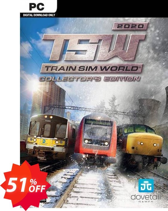 Train Sim World 2020 - Collector's Edition PC Coupon code 51% discount 