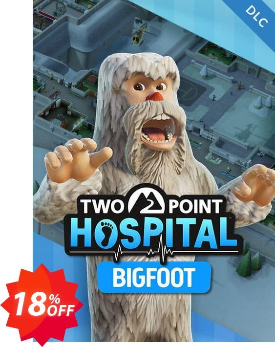 Two Point Hospital PC Bigfoot DLC Coupon code 18% discount 