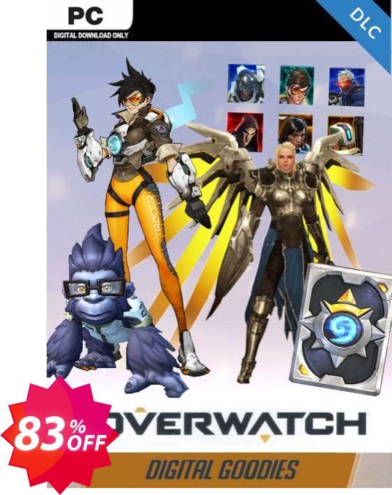 Overwatch PC - Cross-Game Digital Goodies DLC Coupon code 83% discount 