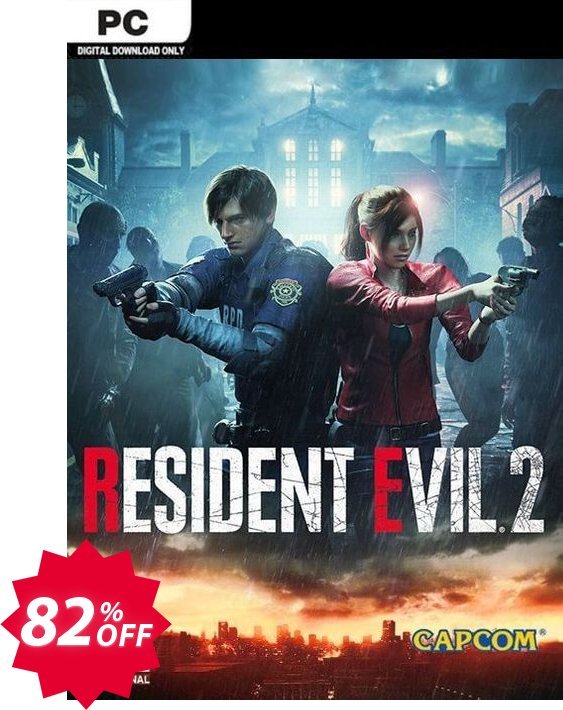Resident Evil 2 / Biohazard RE:2 PC, EMEA  Coupon code 82% discount 
