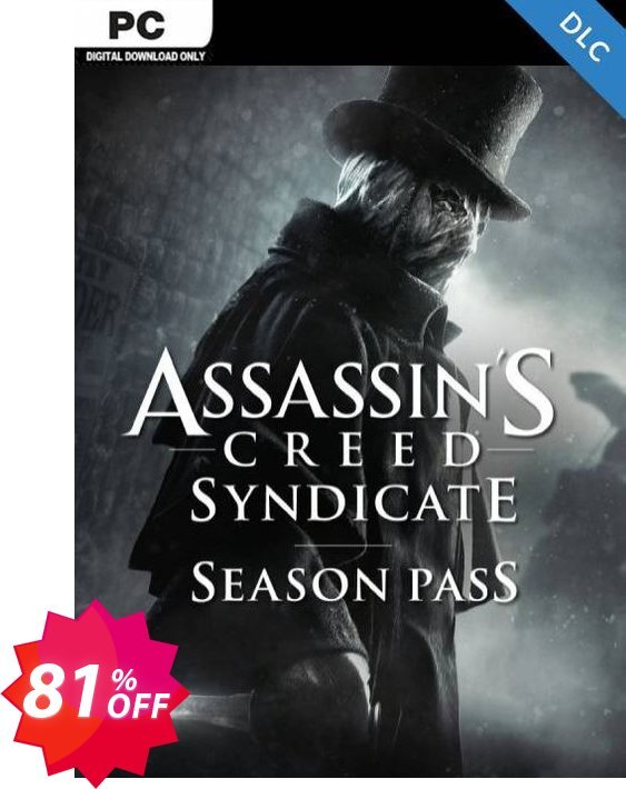 Assassin's Creed Syndicate - Season Pass PC Coupon code 81% discount 