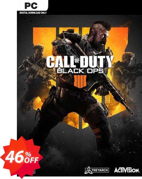 Call of Duty, COD Black Ops 4 PC Coupon code 46% discount 