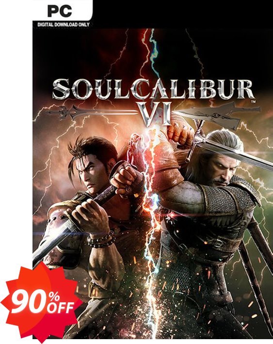 Soulcalibur VI 6 PC Coupon code 90% discount 