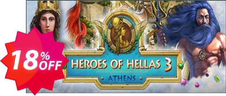 Heroes of Hellas 3 Athens PC Coupon code 18% discount 
