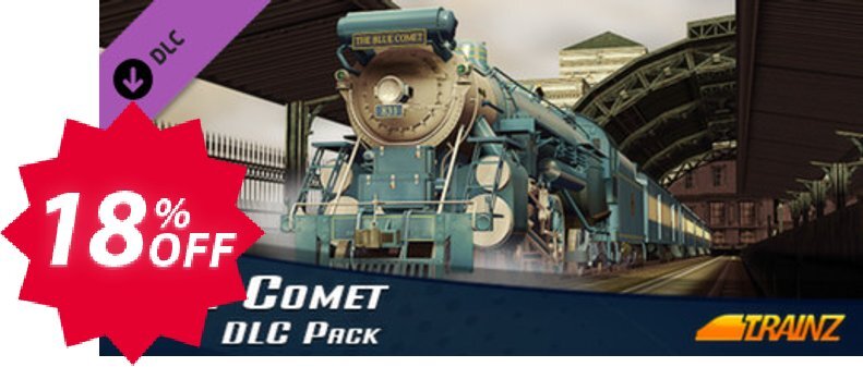 Trainz Simulator DLC Blue Comet PC Coupon code 18% discount 