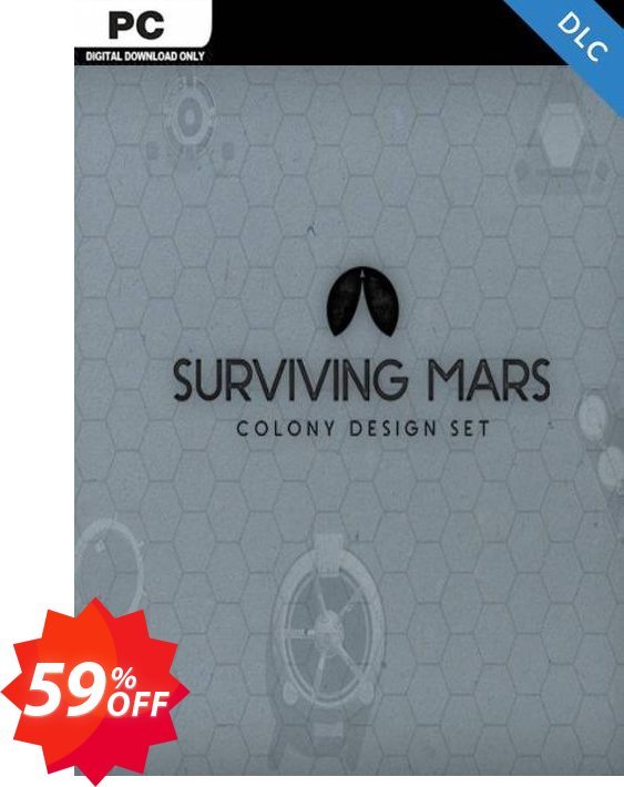 Surviving Mars: Colony Design Set PC DLC Coupon code 59% discount 
