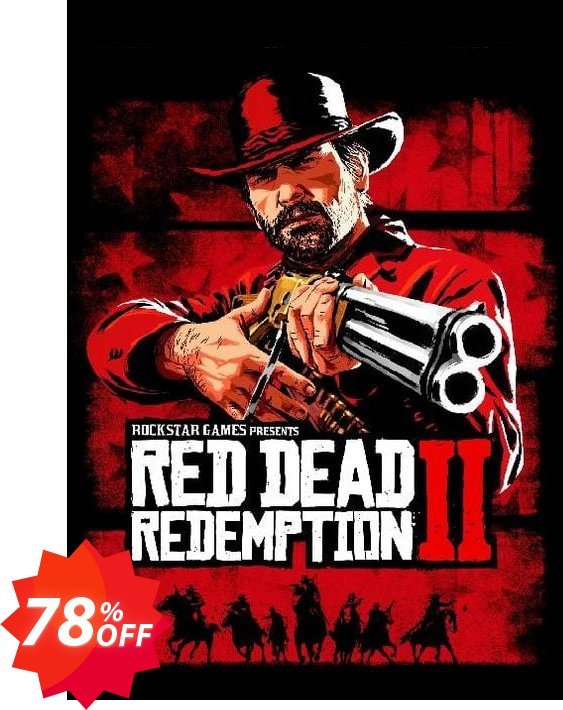 Red Dead Redemption 2 PC Coupon code 78% discount 