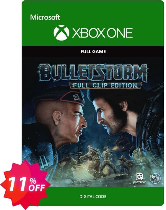 Bulletstorm: Full Clip Edition Xbox One Coupon code 11% discount 