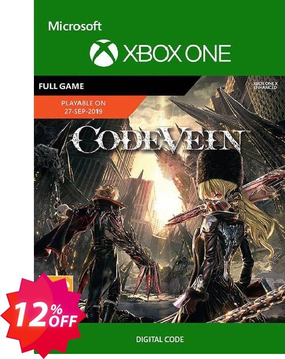 Code Vein Xbox One Coupon code 12% discount 