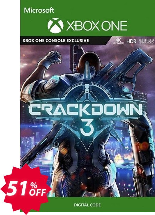 Crackdown 3 Xbox One/PC Coupon code 51% discount 