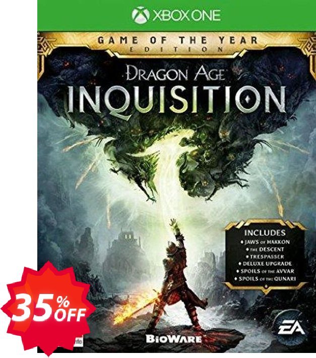 Dragon Age Inquisition: Game of the Year Xbox One - Digital Code Coupon code 35% discount 