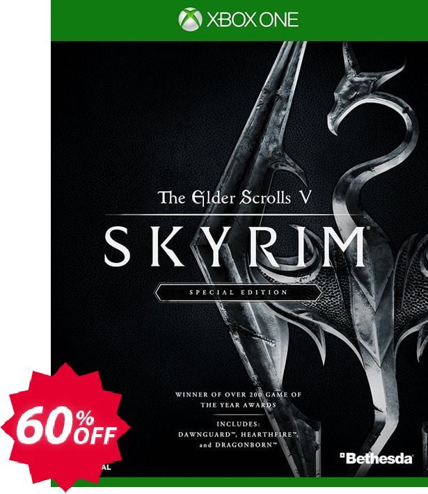 Elder Scrolls V 5 Skyrim Special Edition Xbox One Coupon code 60% discount 