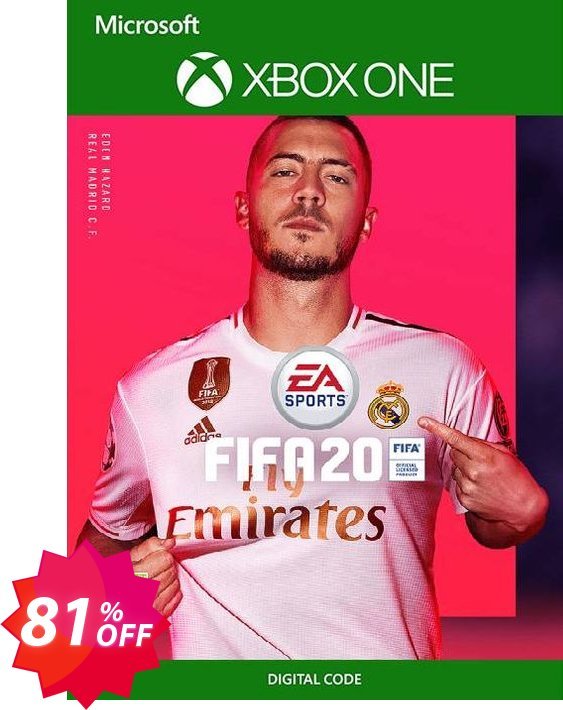 FIFA 20 Xbox One Coupon code 81% discount 