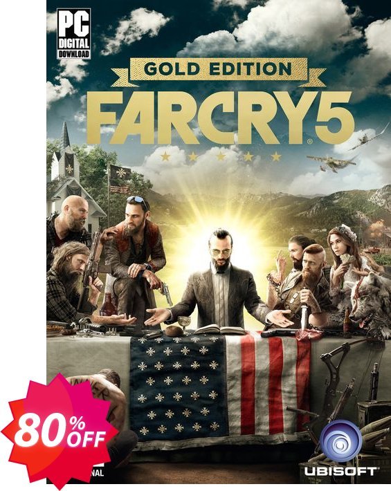 Far Cry 5 Gold Edition PC Coupon code 80% discount 