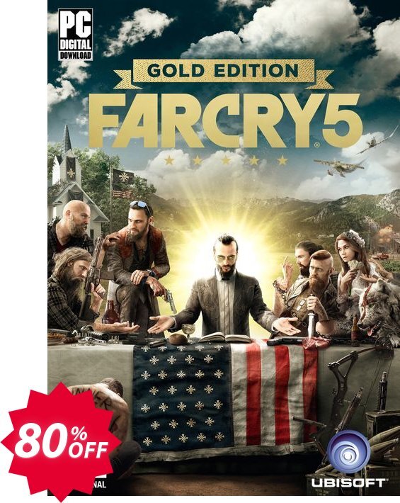 Far Cry 5 Gold Edition PC Coupon code 80% discount 