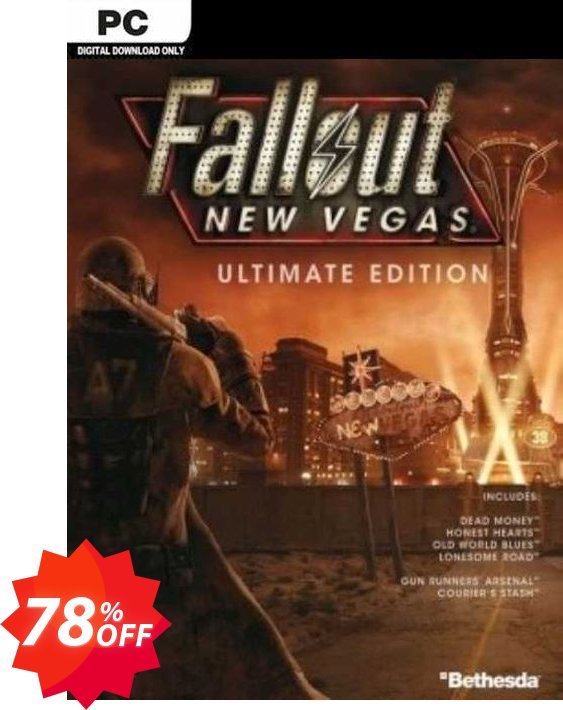 Fallout: New Vegas Ultimate Edition PC Coupon code 78% discount 