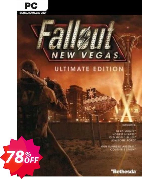 Fallout: New Vegas Ultimate Edition PC Coupon code 78% discount 