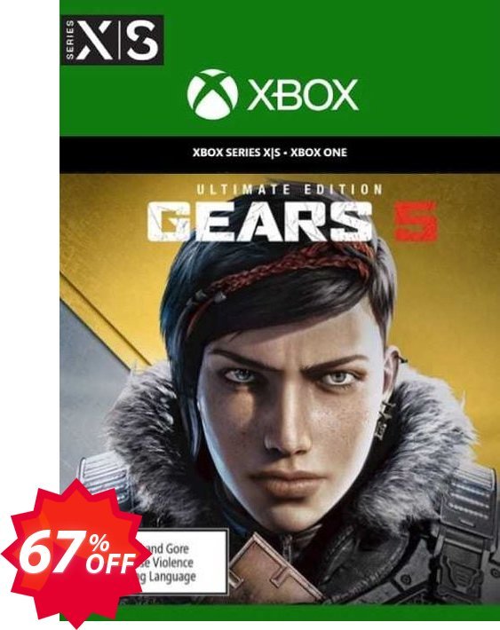 Gears 5 Ultimate Edition Xbox One / PC Coupon code 67% discount 