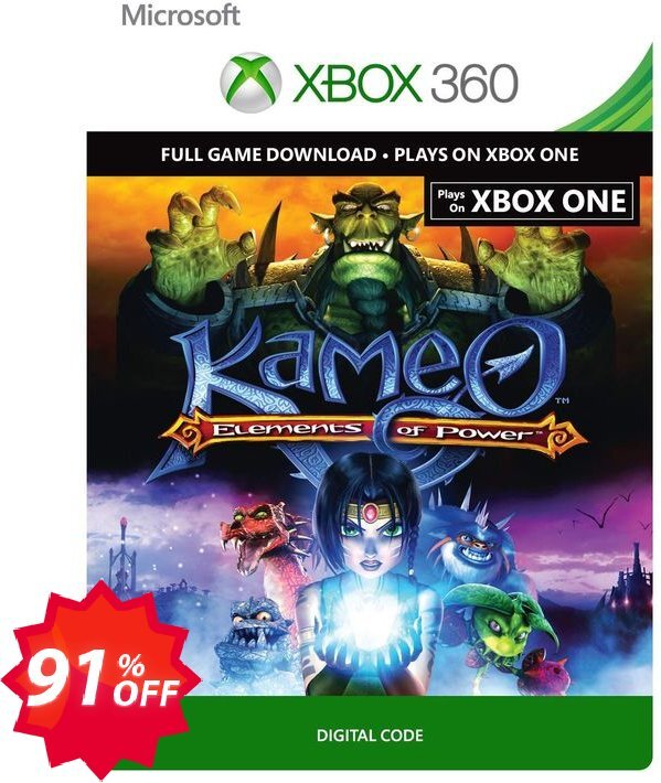 Kameo Elements of Power - Xbox 360 / Xbox One Coupon code 91% discount 