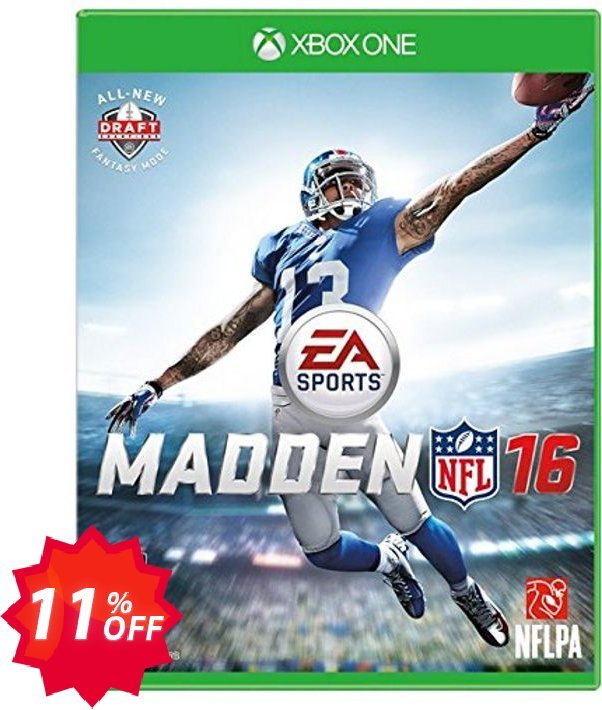 Madden NFL 16 Xbox One - Digital Code Coupon code 11% discount 