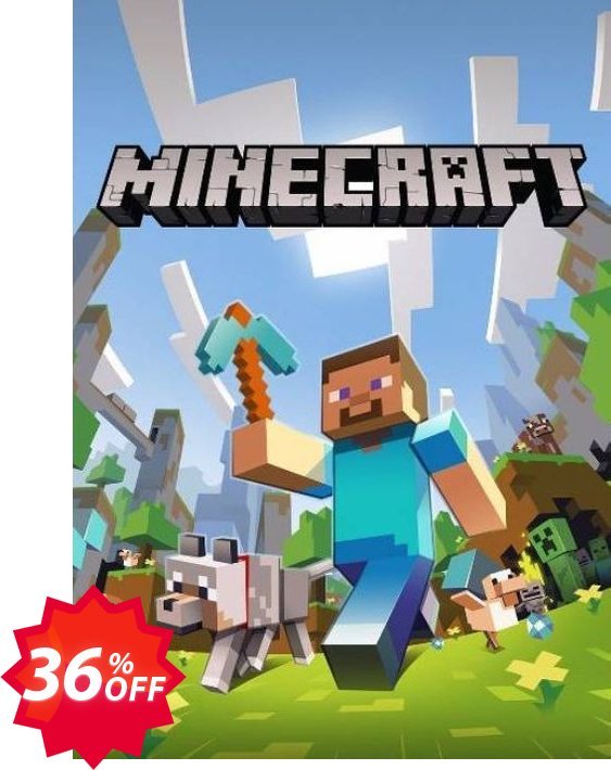 Minecraft Xbox One Coupon code 36% discount 
