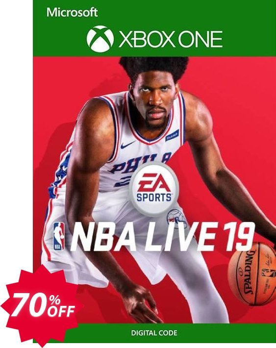 NBA Live 19 Xbox One Coupon code 70% discount 