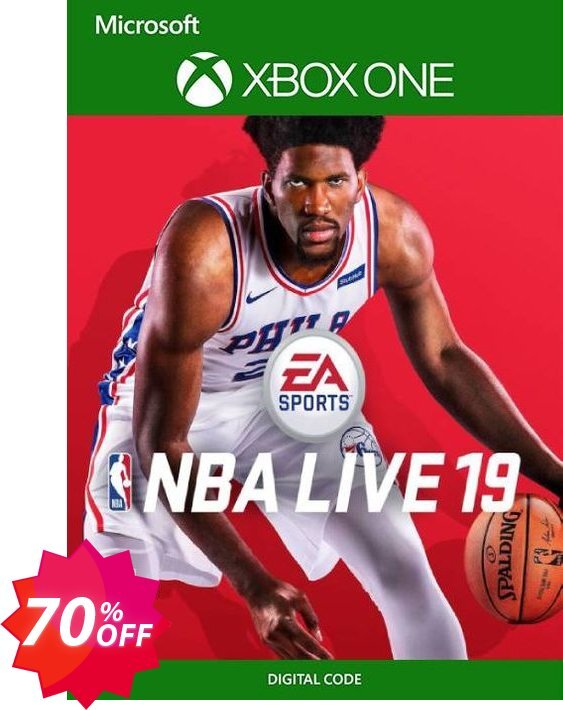 NBA Live 19 Xbox One Coupon code 70% discount 