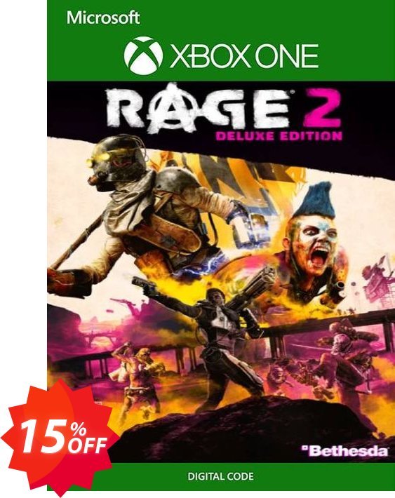 Rage 2 Deluxe Edition Xbox One Coupon code 15% discount 