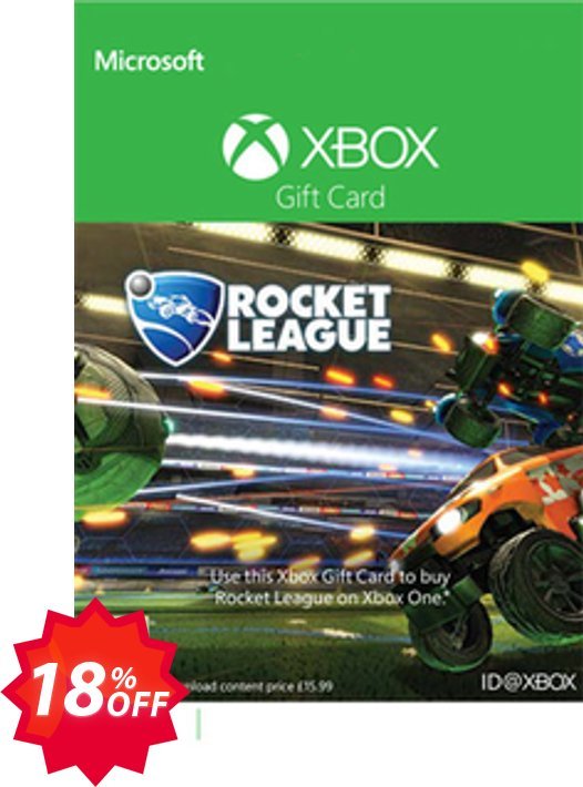 Rocket League, Xbox One  Coupon code 18% discount 