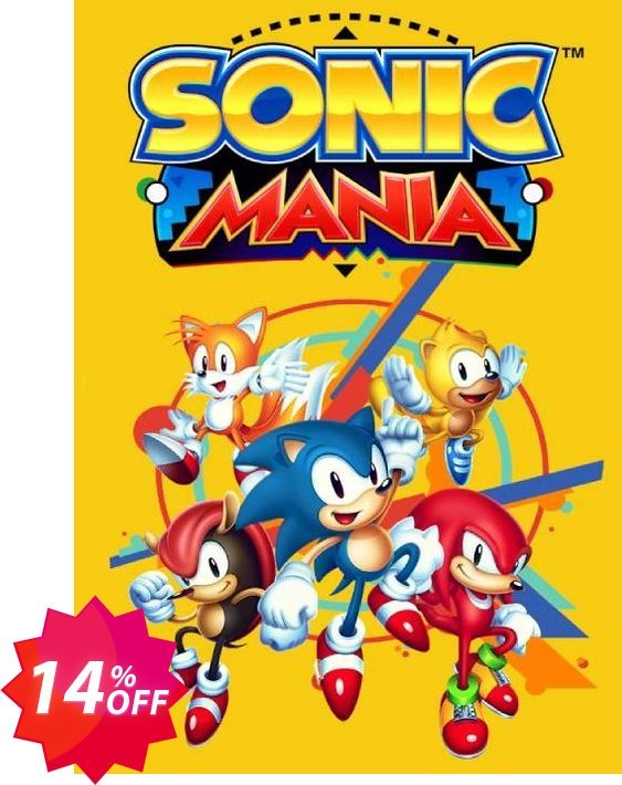 Sonic Mania Xbox One Coupon code 14% discount 