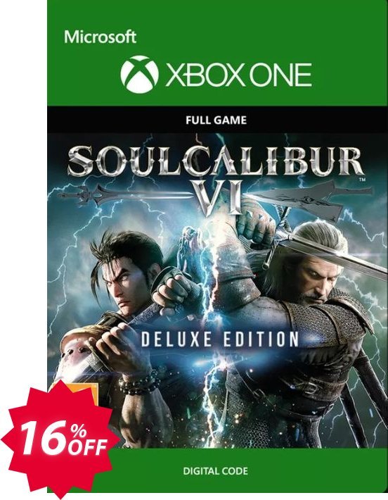 Soulcalibur VI 6 Deluxe Edition Xbox One Coupon code 16% discount 