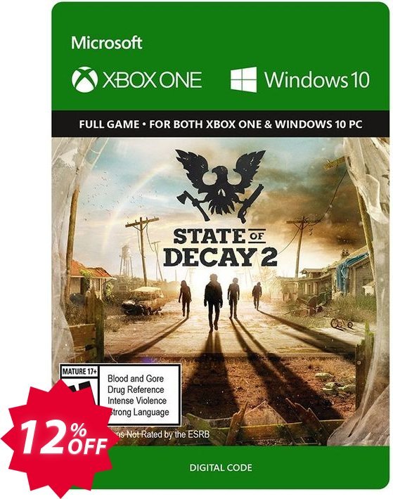 State of Decay 2 Xbox One/PC Coupon code 12% discount 