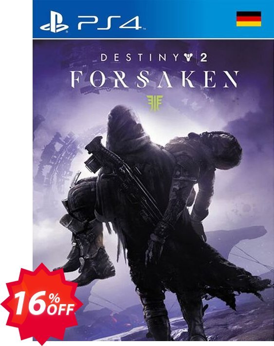 Destiny 2 Forsaken PS4, Germany  Coupon code 16% discount 