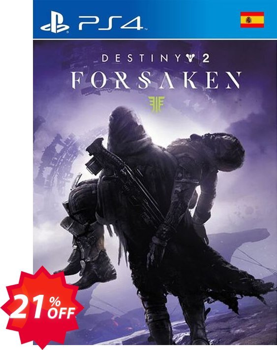 Destiny 2 Forsaken PS4, Spain  Coupon code 21% discount 