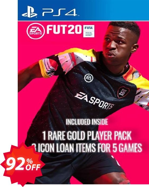 FIFA 20 - 1 Rare Players Pack + 3 Loan ICON Pack PS4, EU  Coupon code 92% discount 