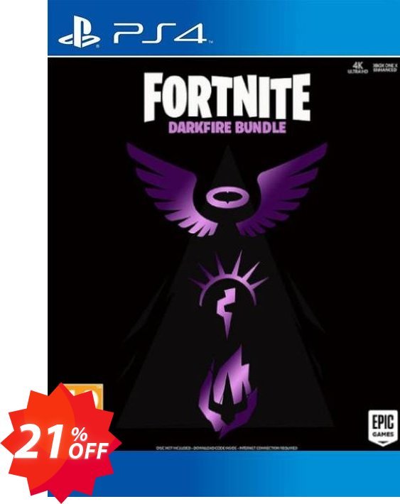 Fortnite: Darkfire Bundle PS4 Coupon code 21% discount 