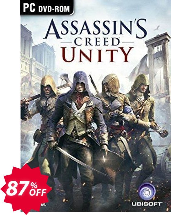 Assassin's Creed Unity PC Coupon code 87% discount 